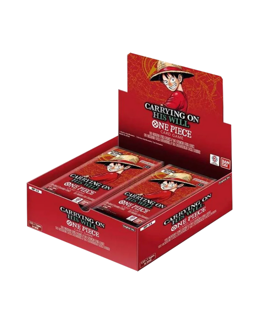 One Piece - CARRYING ON HIS WILL Booster Display [EN] - COMING SOON -