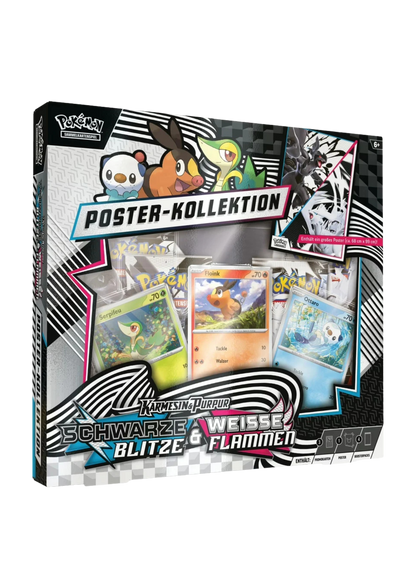 Pokémon TCG - Schwarze Blitze & Weisse Flammen Poster Kollektion Einall [DE]