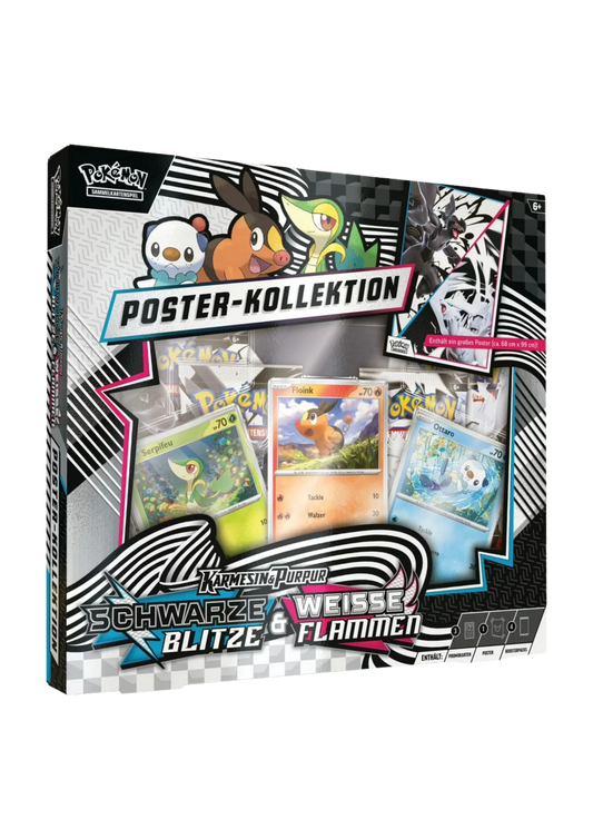 Pokémon TCG - Schwarze Blitze & Weisse Flammen Poster Kollektion Einall [DE]