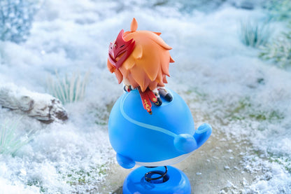 Genshin Impact - Tartaglia/Child Happy Shake Chibi Chara Yurayura Stand Ver. - Apex Innovation