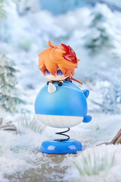 Genshin Impact - Tartaglia/Child Happy Shake Chibi Chara Yurayura Stand Ver. - Apex Innovation