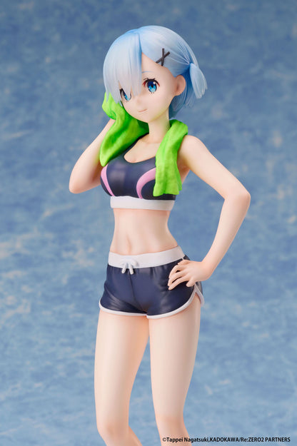 Re:Zero - Rem Sports Wear 1/7 Scale - ElCoco Prize