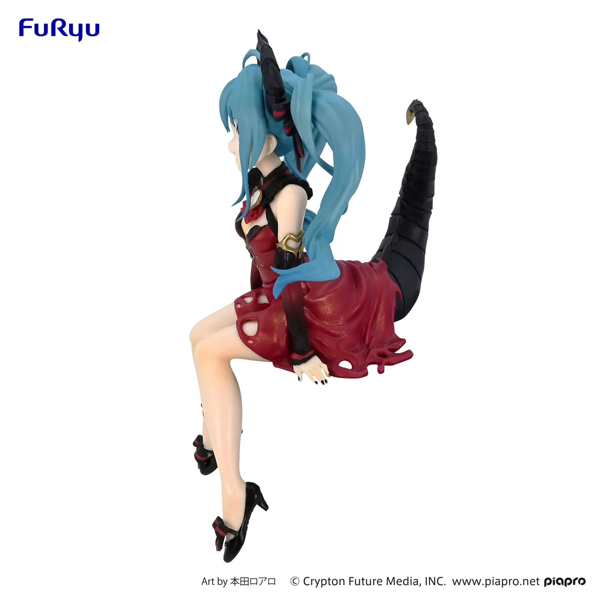 Hatsune Miku - Villain Red ver. Noodle Stopper - FuRyu Prize