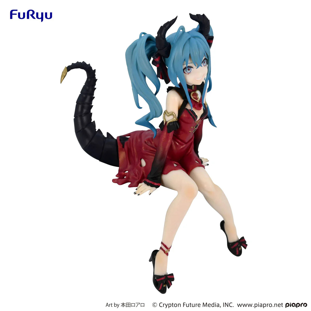 Hatsune Miku - Villain Red ver. Noodle Stopper - FuRyu Prize