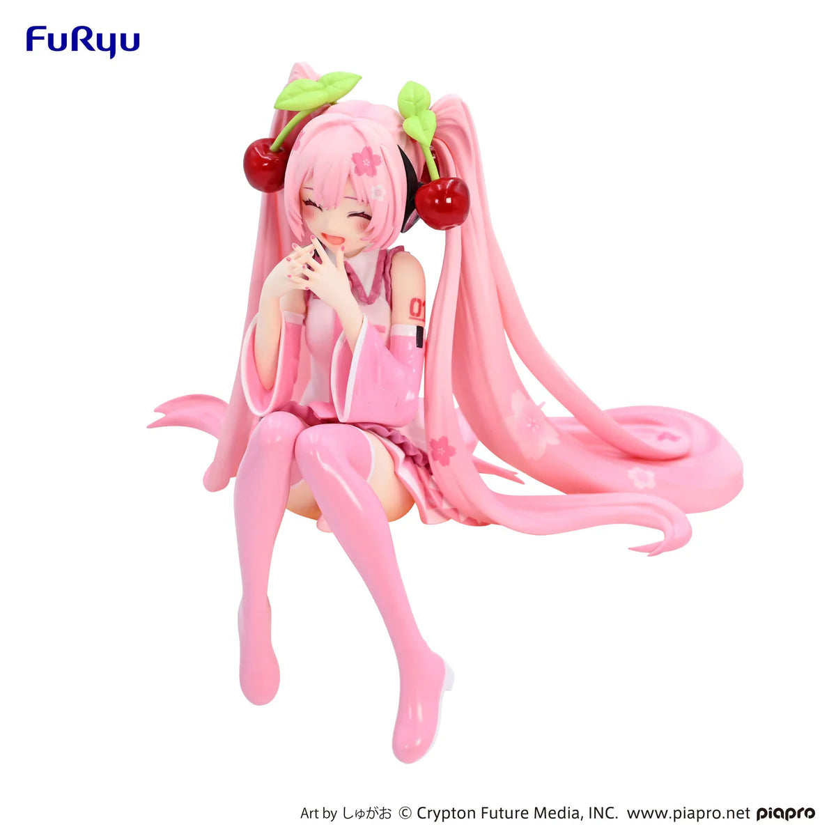 Hatsune Miku - Sakura Miku 2023 Smile ver. Noodle Stopper - FuRyu Prize