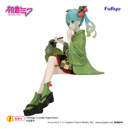 Hatsune Miku - Flower Fairy Winter Cherry Green Color Ver. Noodle Stopper - FuRyu Prize