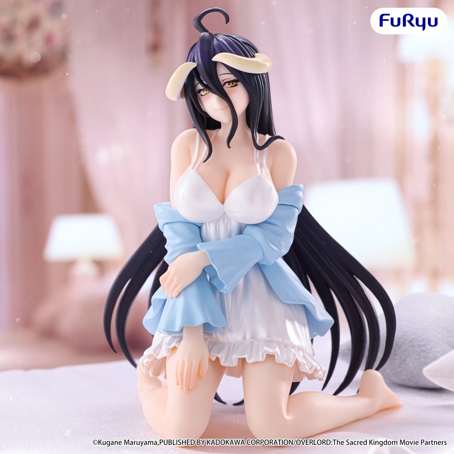Overlord - Albedo Loungewear Pearl White Ver. Noodle Stopper - FuRyu Prize