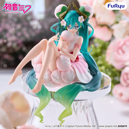 Hatsune Miku - Flower Fairy White Plum Blossom Noodle Stopper - FuRyu Prize