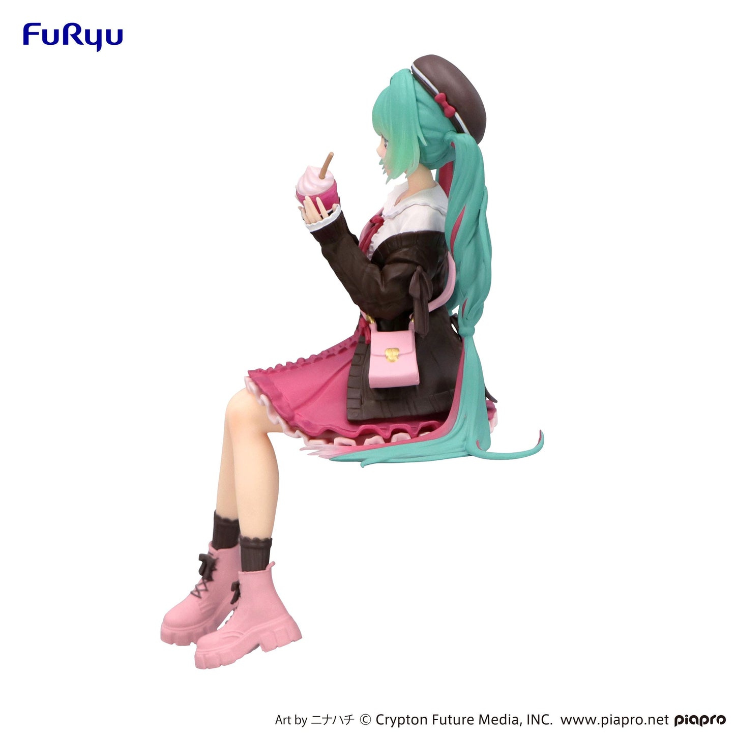 Hatsune Miku - Autumn Date Pink Color Ver. Noodle Stopper - FuRyu Prize [B-Ware]