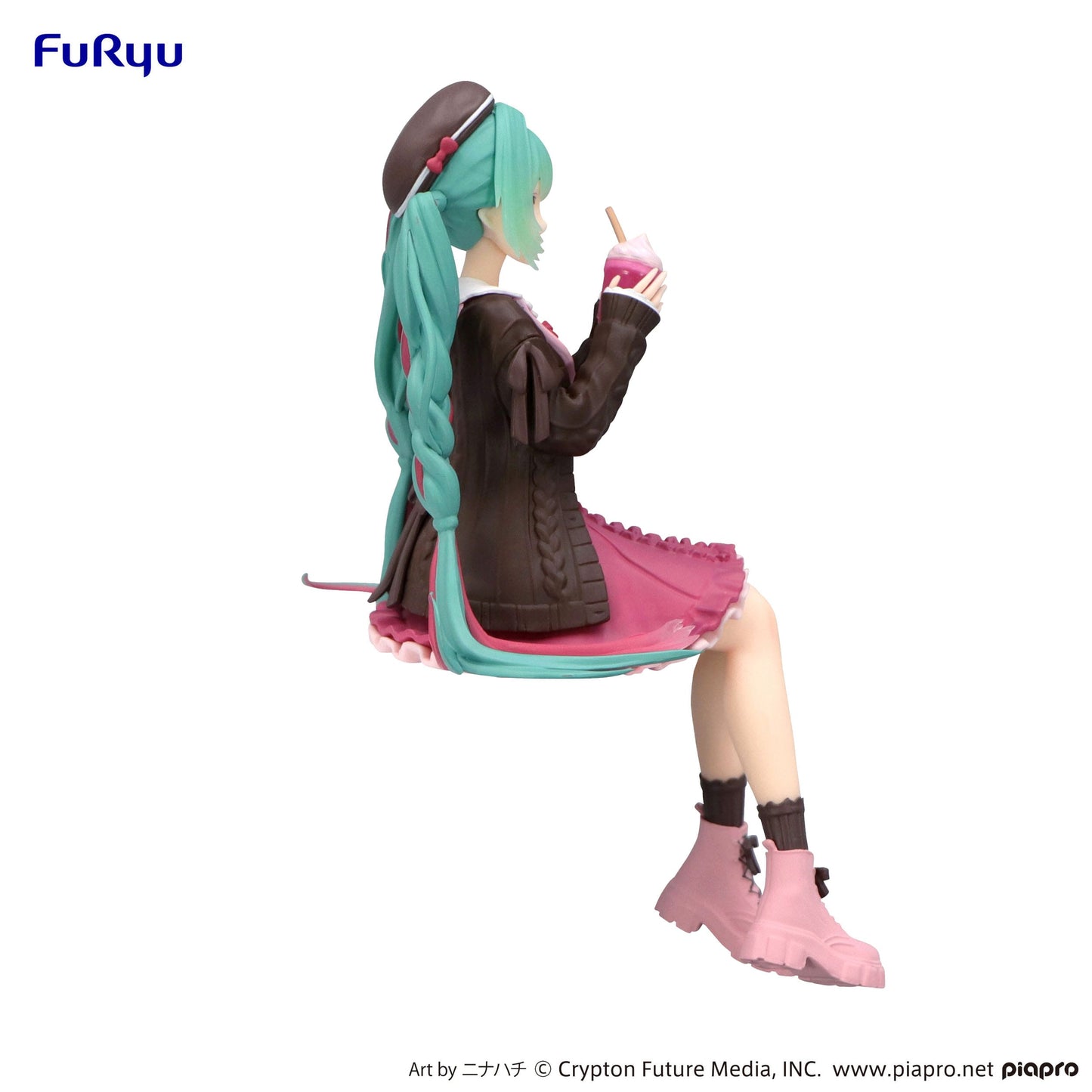 Hatsune Miku - Autumn Date Pink Color Ver. Noodle Stopper - FuRyu Prize [B-Ware]