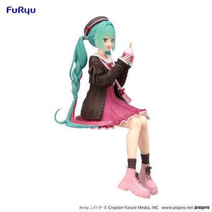 Hatsune Miku - Autumn Date Pink Color Ver. Noodle Stopper - FuRyu Prize [B-Ware]