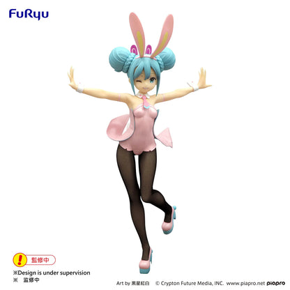 Hatsune Miku - BiCute Bunnies Wink Pearl Pink Color - FuRyu Prize