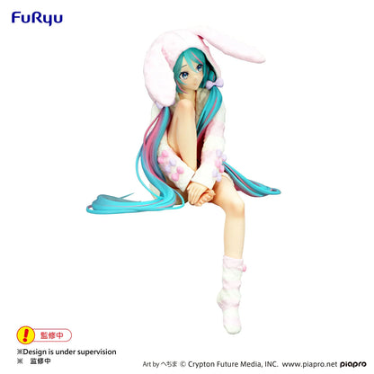 Hatsune Miku - Rabbit Ear Hood Pajama (Usamimi) Noodle Stopper - FuRyu Prize