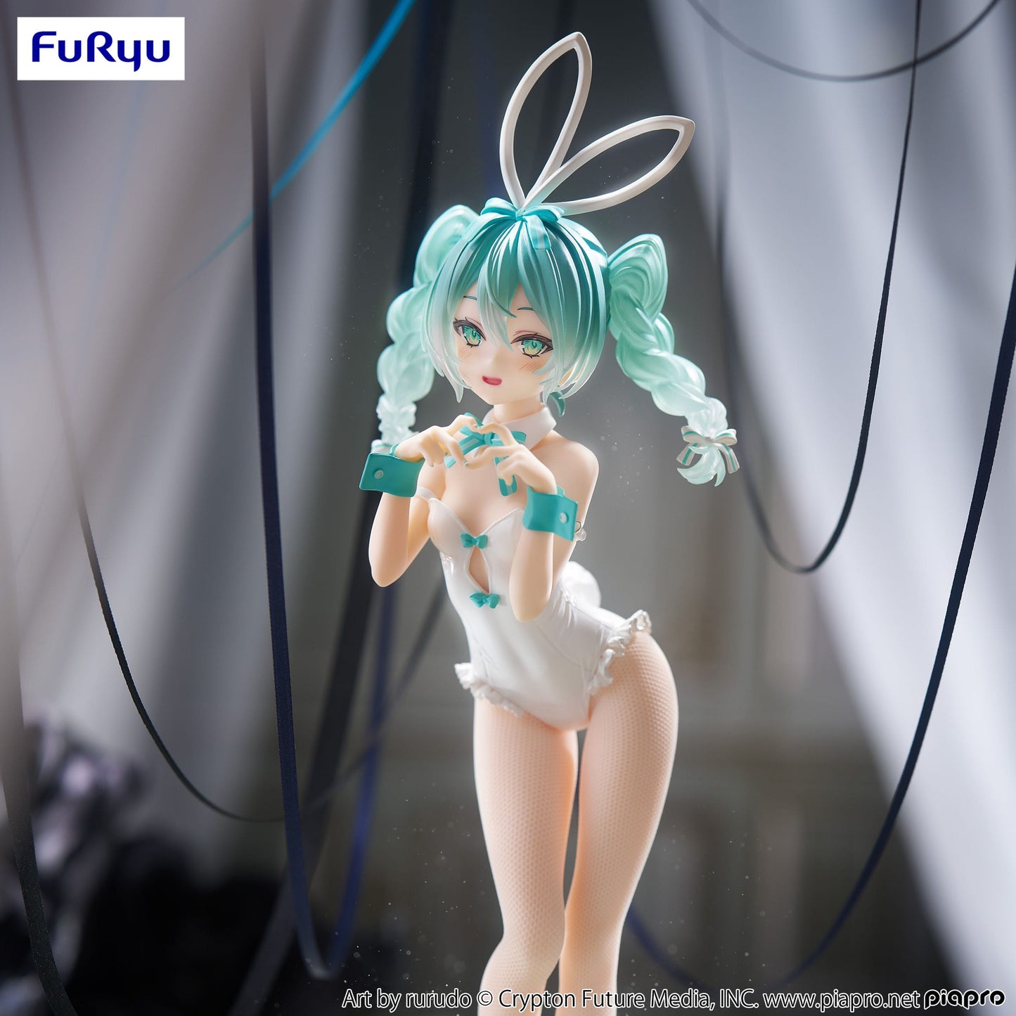 Hatsune Miku - BiCute Bunnies Rurudo White Color ver. - FuRyu Prize