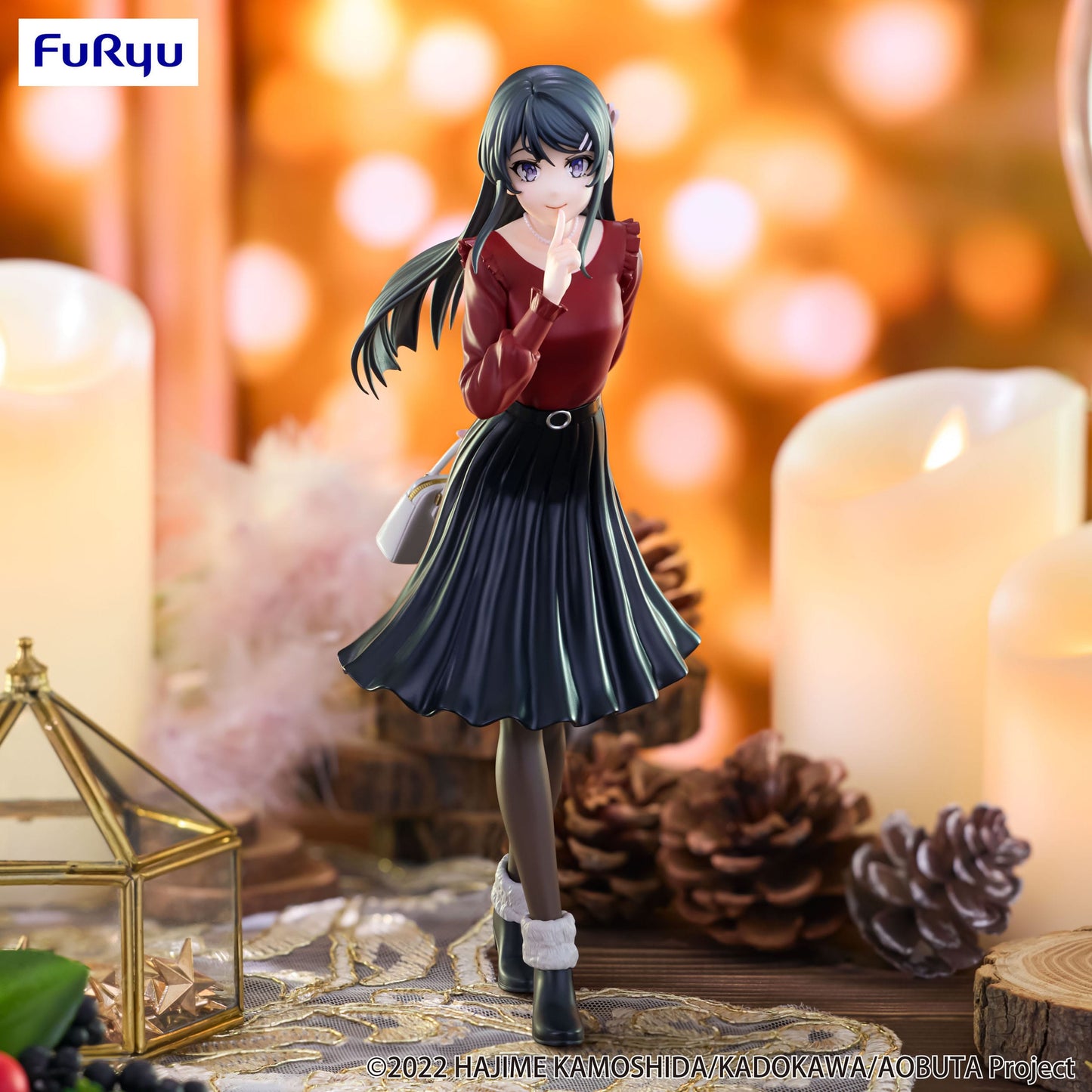 Rascal does not dream of Bunnygirl Senpai - Mai Sakurajima Winter Outfit Ver. Trio-Try-iT - FuRyu Prize