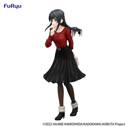 Rascal does not dream of Bunnygirl Senpai - Mai Sakurajima Winter Outfit Ver. Trio-Try-iT - FuRyu Prize