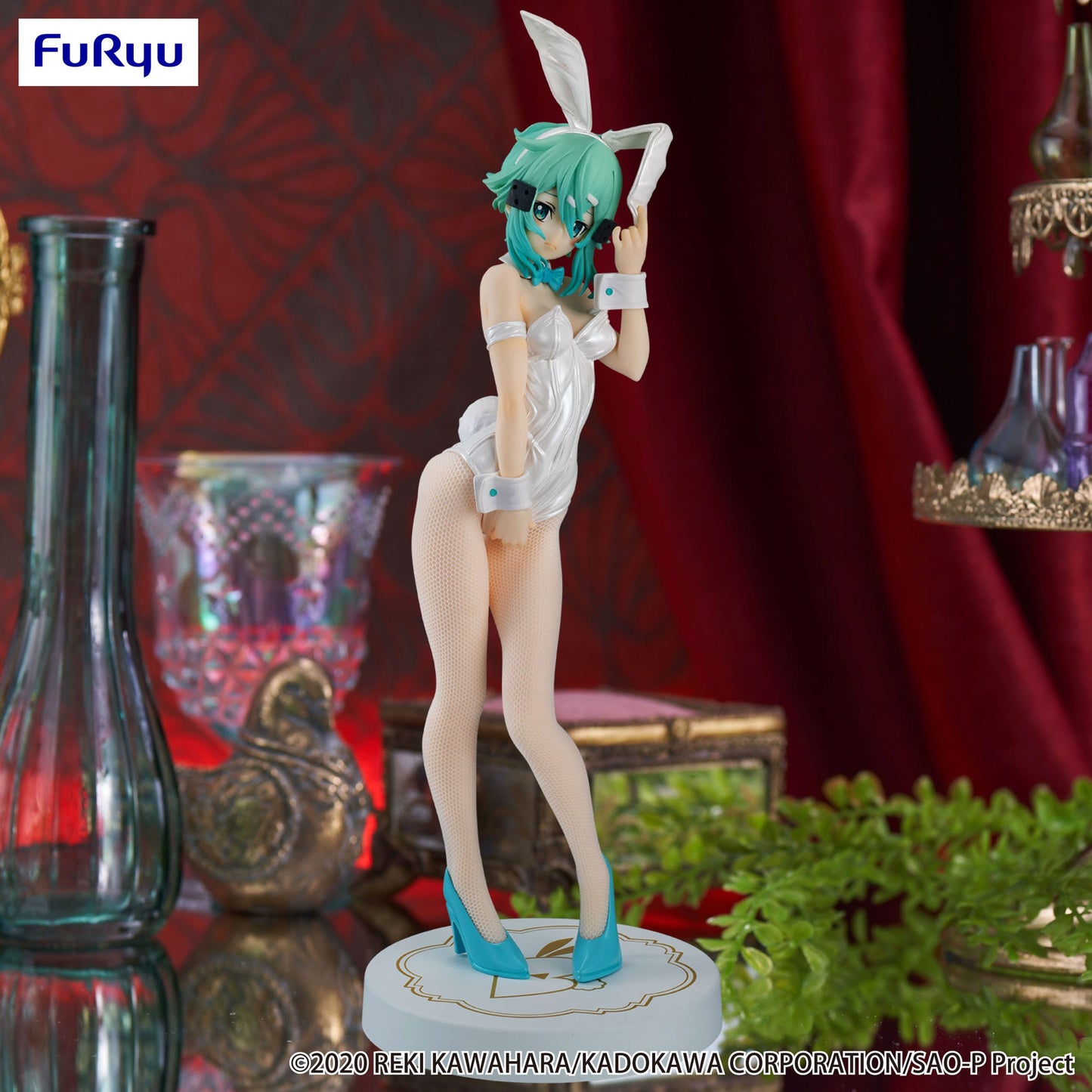 Sword Art Online - Sinon BiCute Bunnies White Pearl Ver. - FuRyu Prize