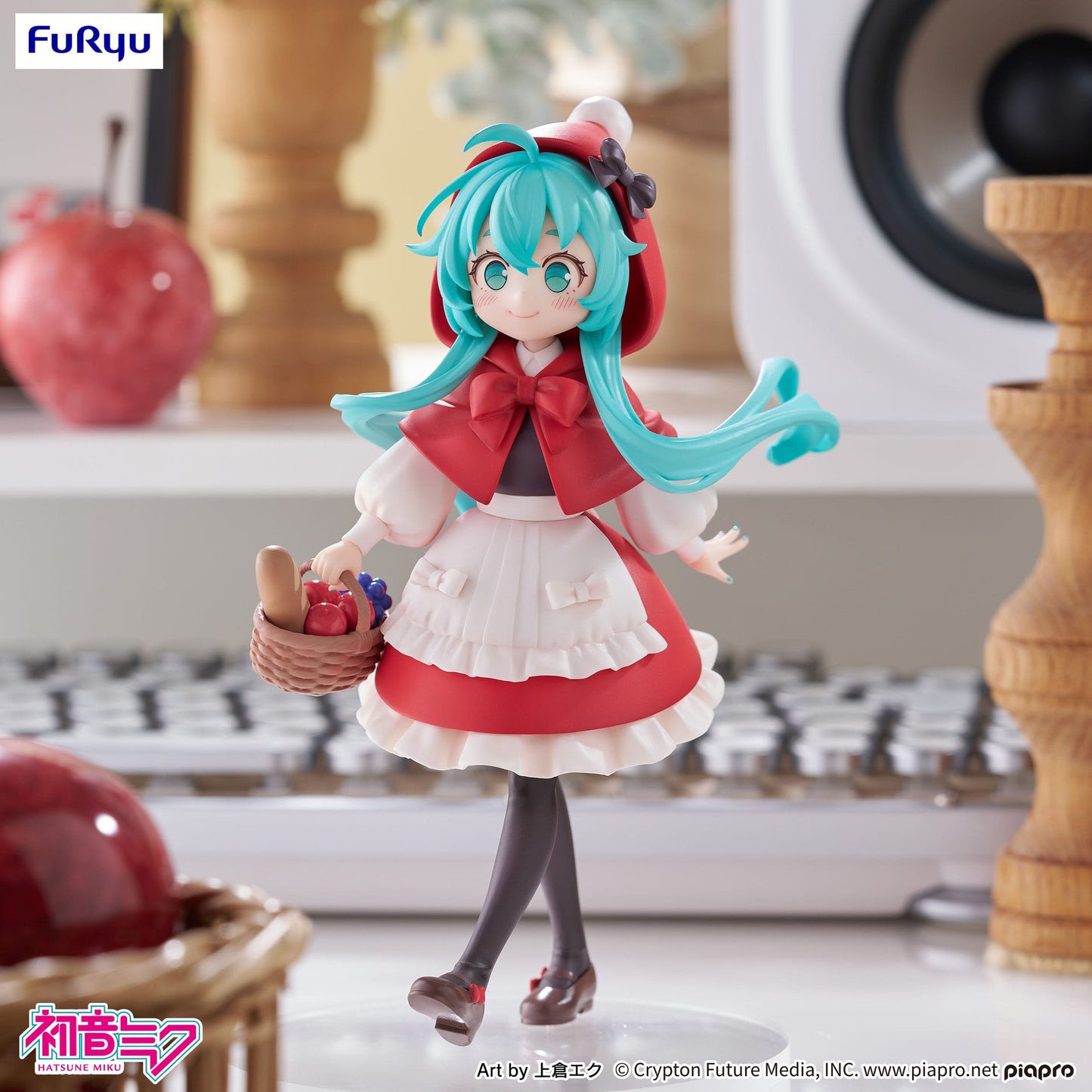Hatsune Miku - Desktop Fairy Little red riding hood Ver. - FuRyu Prize