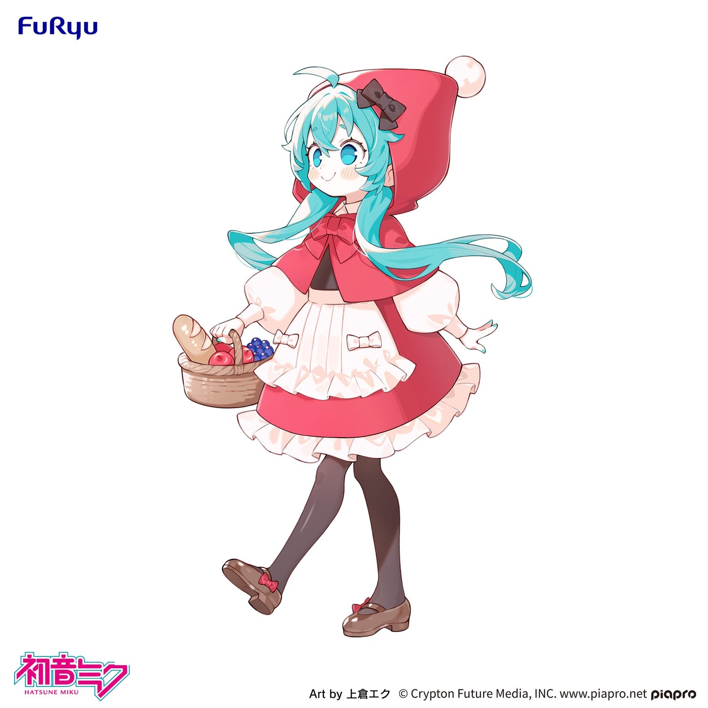 Hatsune Miku - Desktop Fairy Little red riding hood Ver. - FuRyu Prize