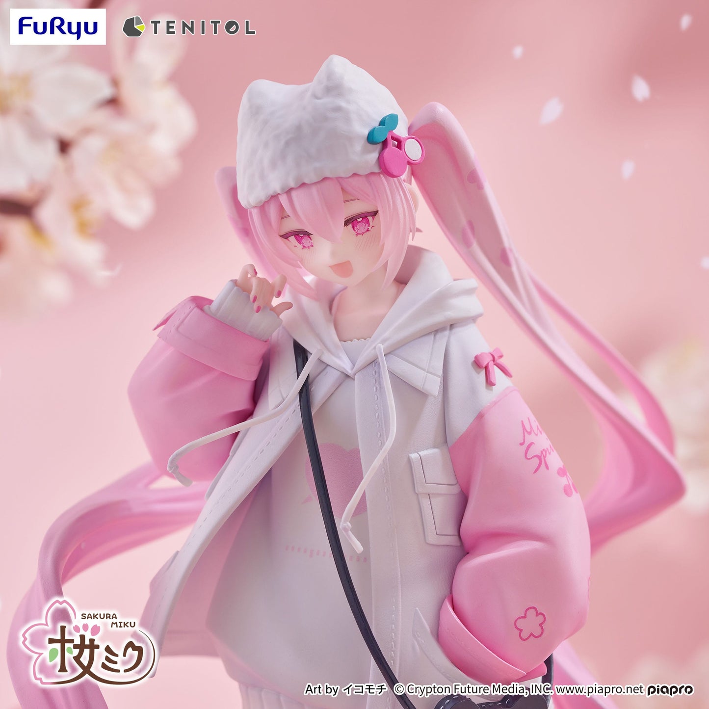 Hatsune Miku - Sakura Miku Cool Style Tenitol [petit] - FuRyu
