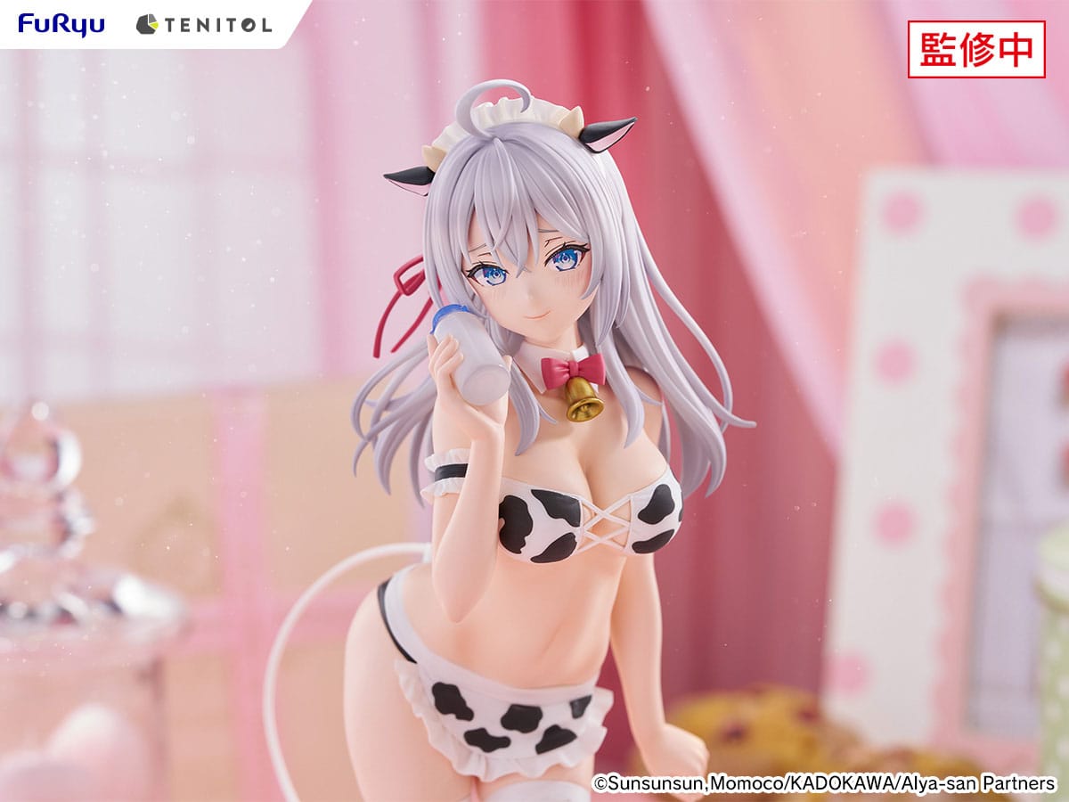 Alya Sometimes Hides Her Feelings in Russian - Alya Cow Costume Ver. Tenitol Tall - FuRyu