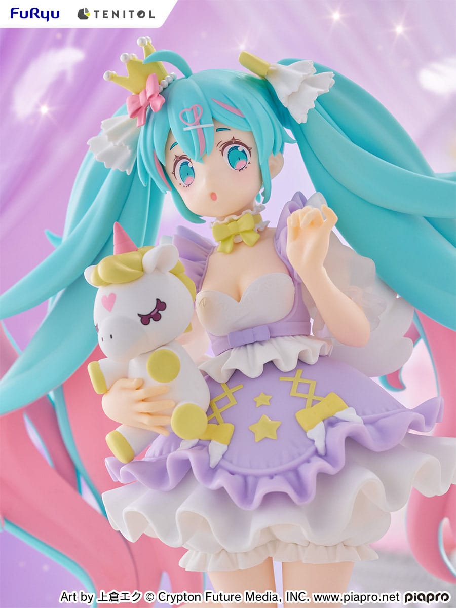 Hatsune Miku - Yumekawa Princess Lavender Ver. Tenitol - FuRyu