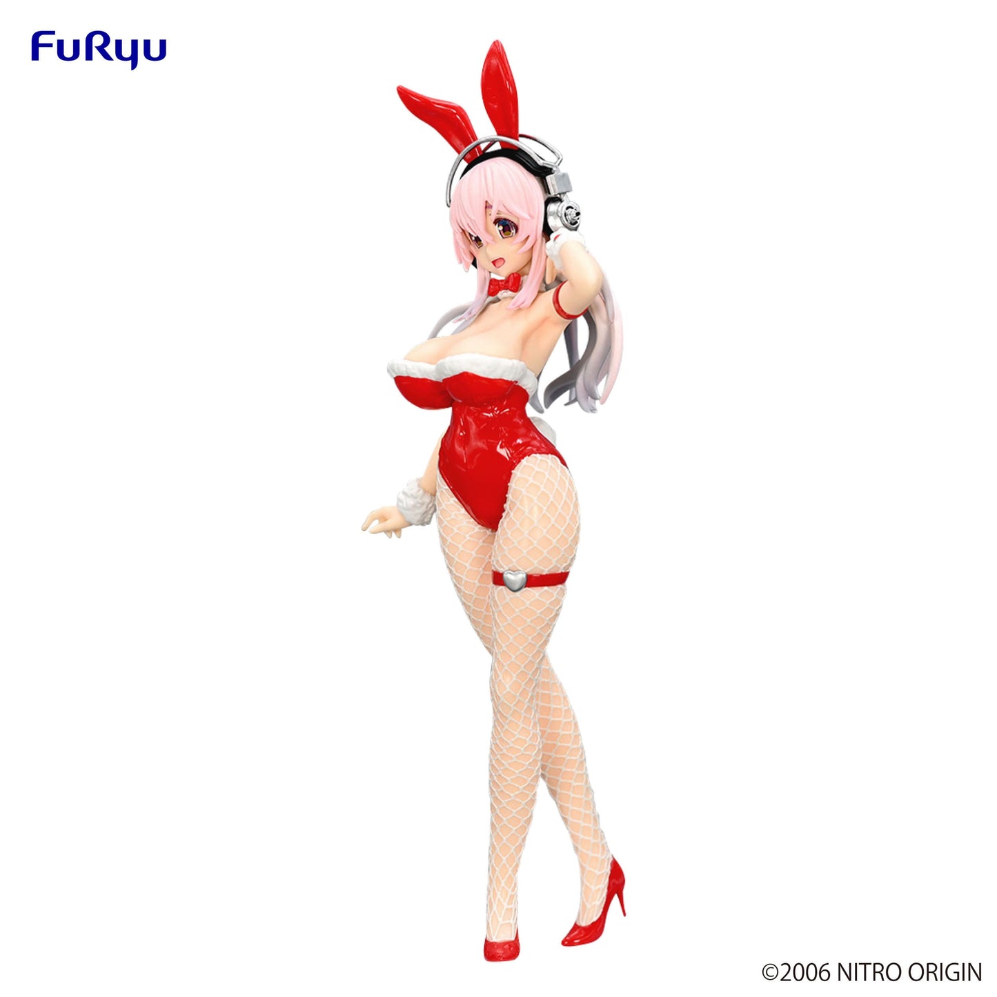 Super Sonico - BiCute Bunnies Red Color Ver. - FuRyu Prize