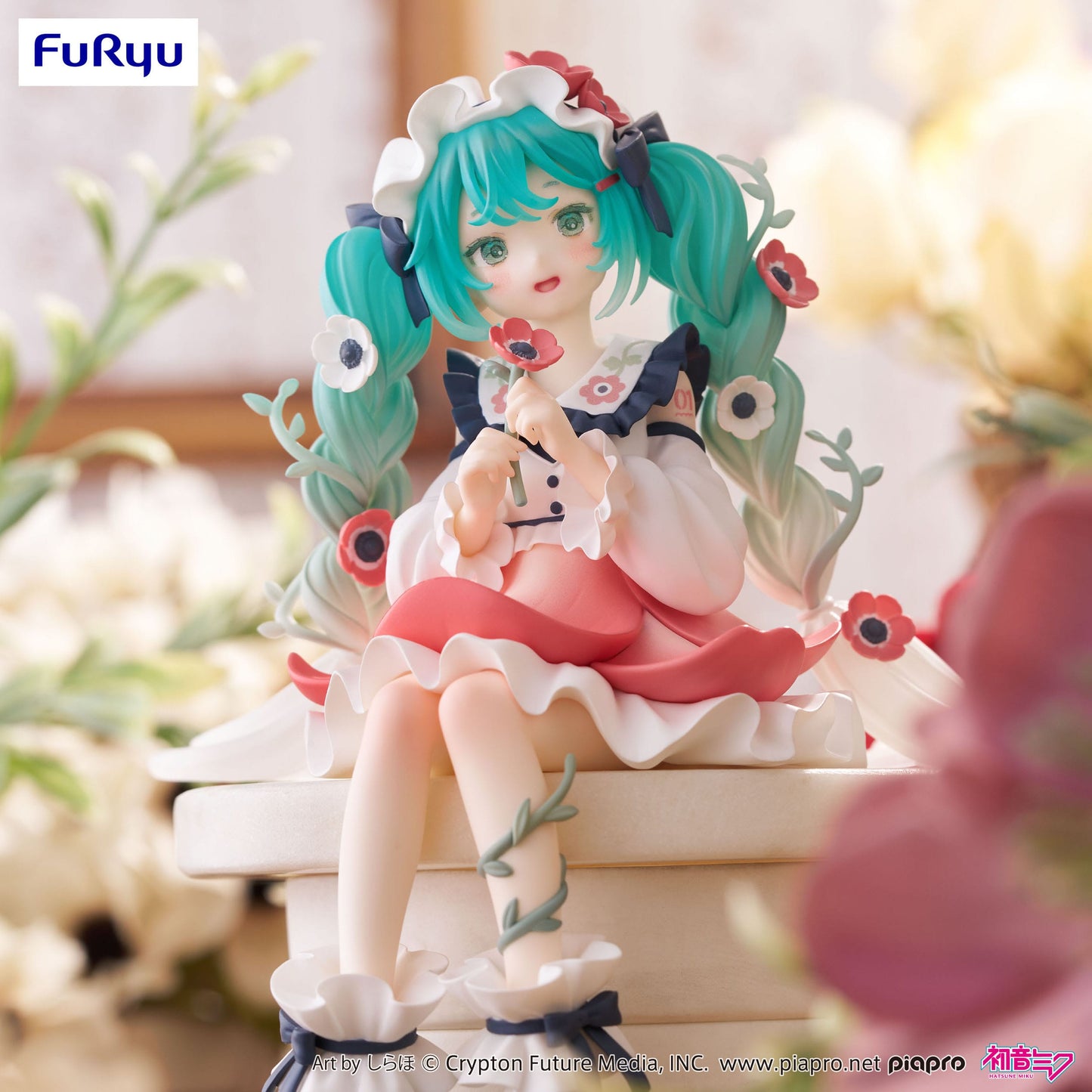 Hatsune Miku - Flower Fairy Anemone Noodle Stopper - FuRyu Prize