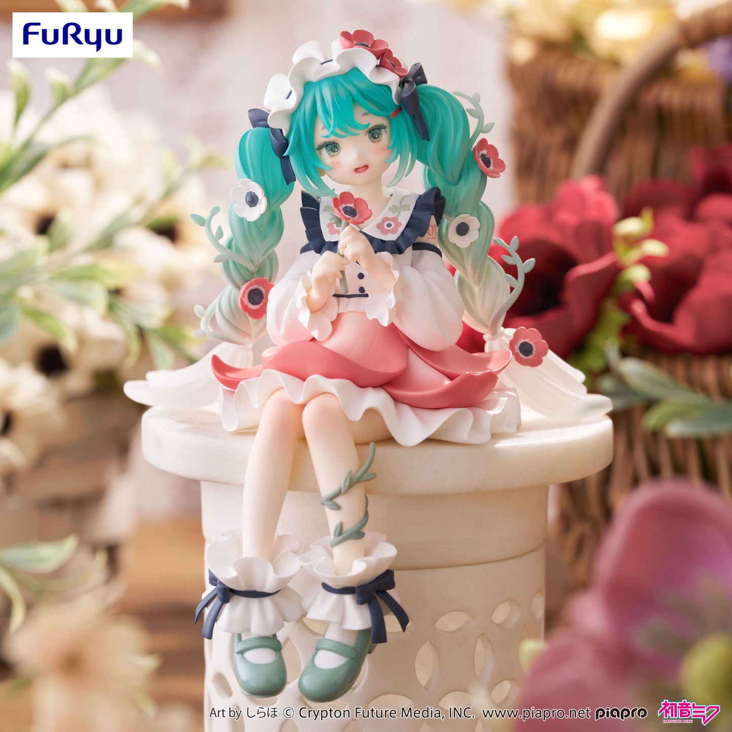 Hatsune Miku - Flower Fairy Anemone Noodle Stopper - FuRyu Prize