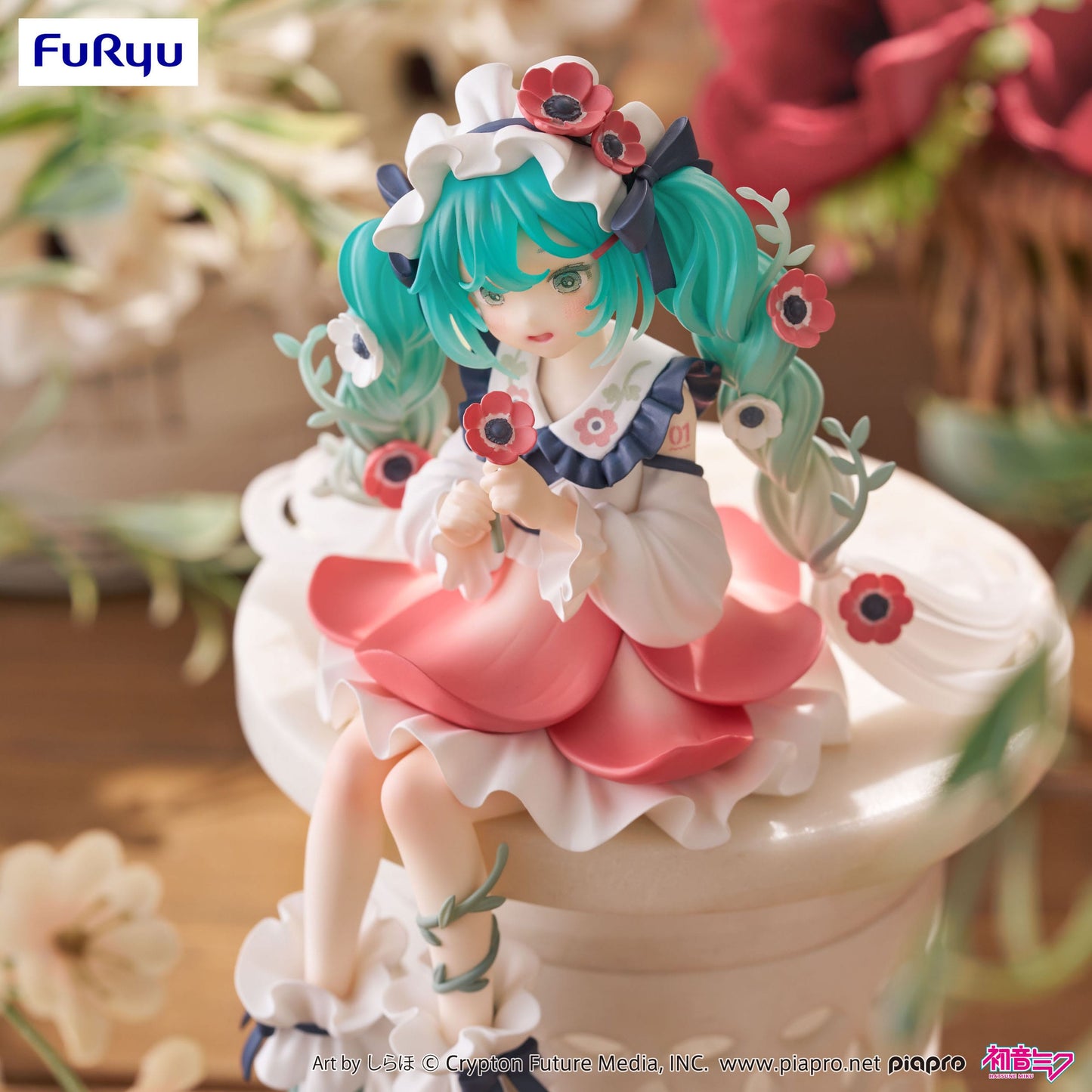 Hatsune Miku - Flower Fairy Anemone Noodle Stopper - FuRyu Prize