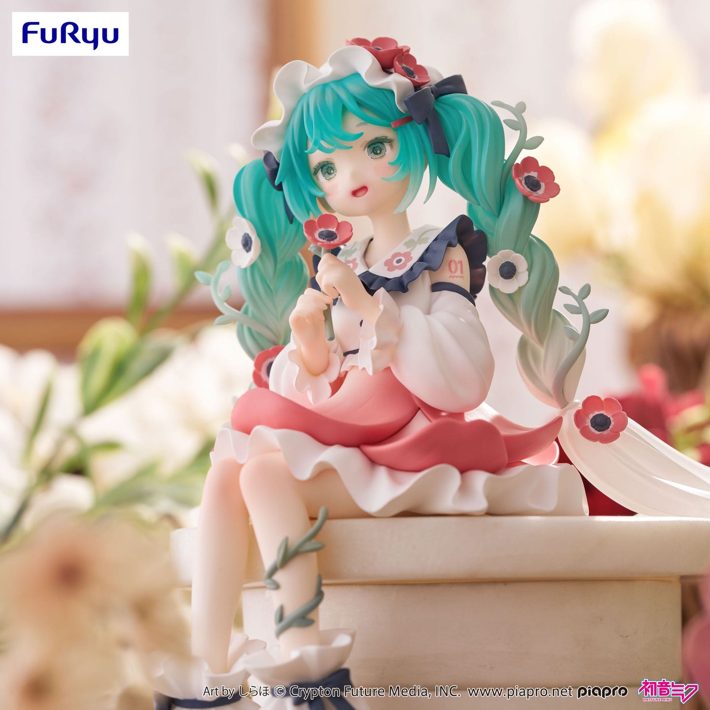 Hatsune Miku - Flower Fairy Anemone Noodle Stopper - FuRyu Prize