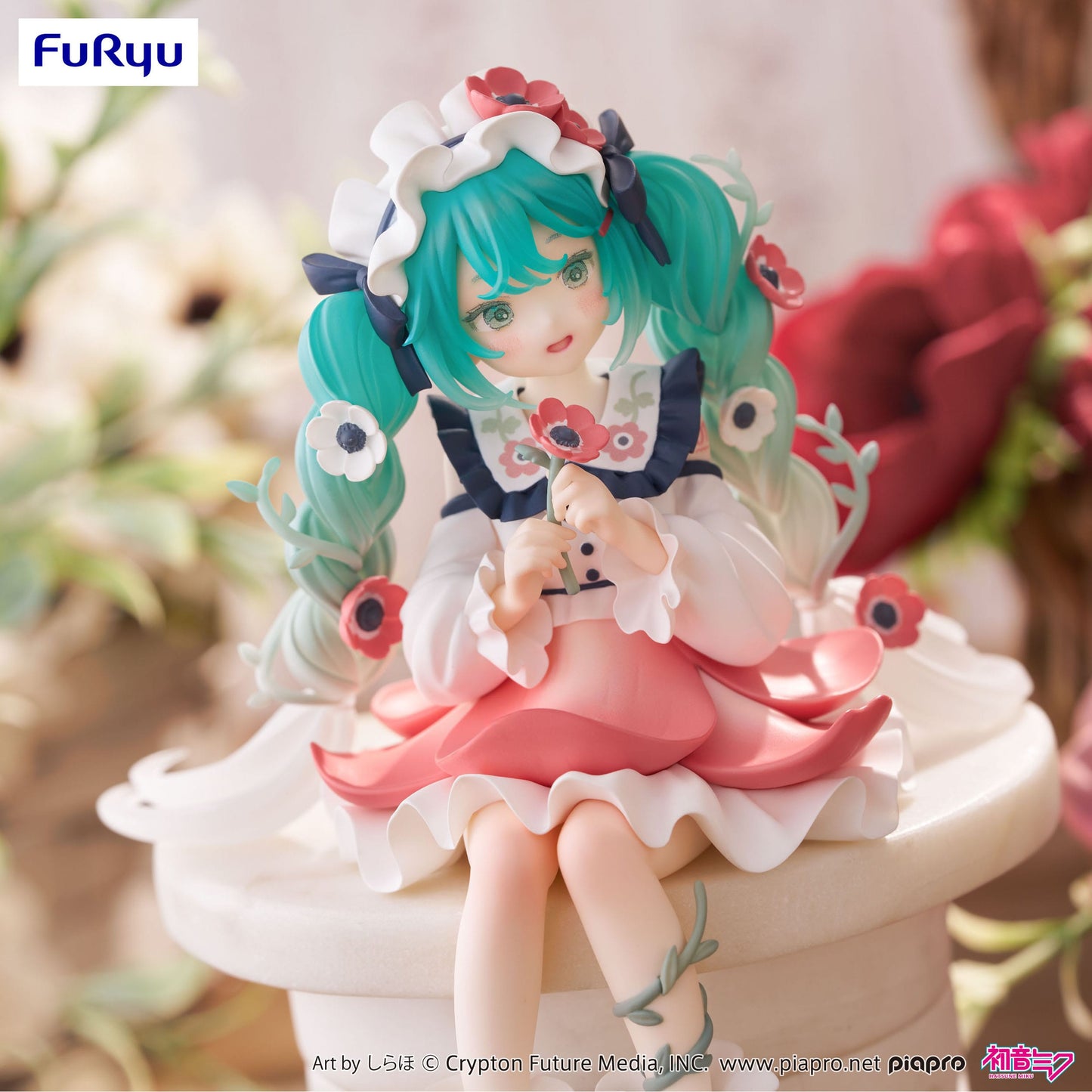 Hatsune Miku - Flower Fairy Anemone Noodle Stopper - FuRyu Prize