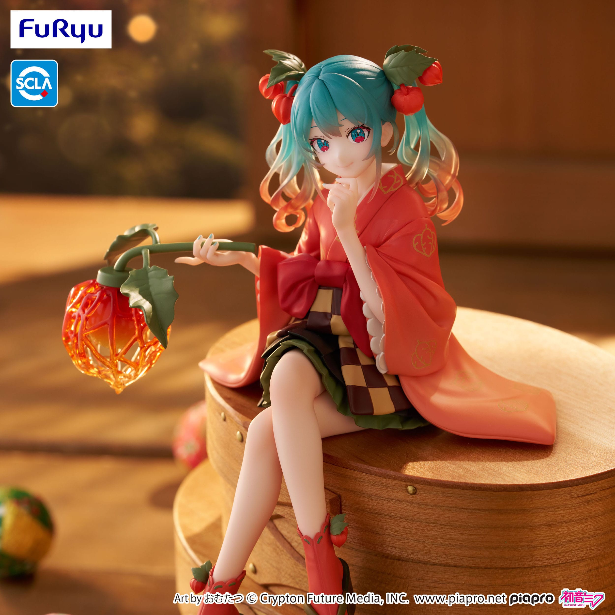Hatsune Miku - Flower Fairy Winter Cherry Noodle Stopper - FuRyu Prize