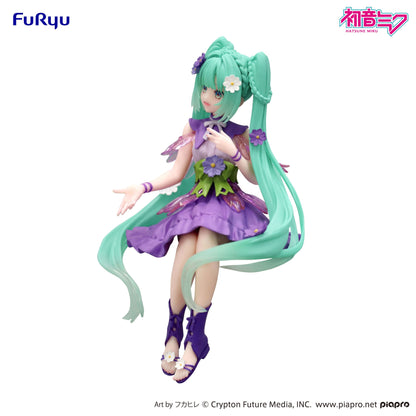 Hatsune Miku - Flower Fairy Cosmos Purple Color Ver. Noodle Stopper - FuRyu Prize