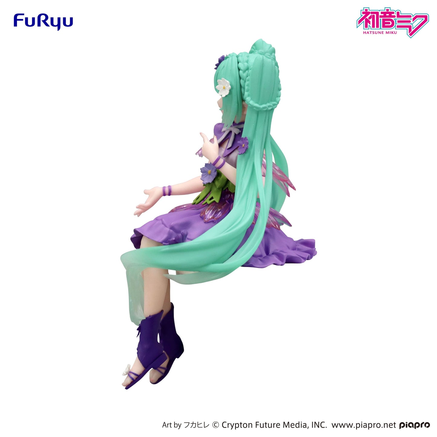 Hatsune Miku - Flower Fairy Cosmos Purple Color Ver. Noodle Stopper - FuRyu Prize