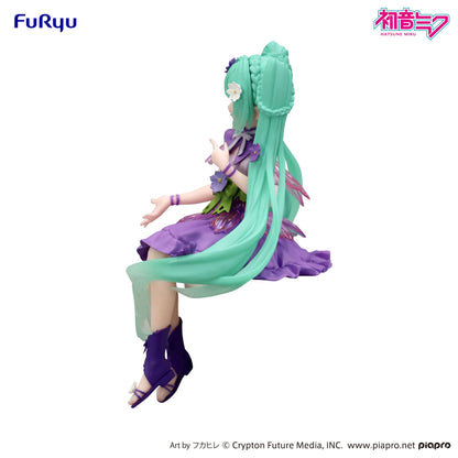 Hatsune Miku - Flower Fairy Cosmos Purple Color Ver. Noodle Stopper - FuRyu Prize