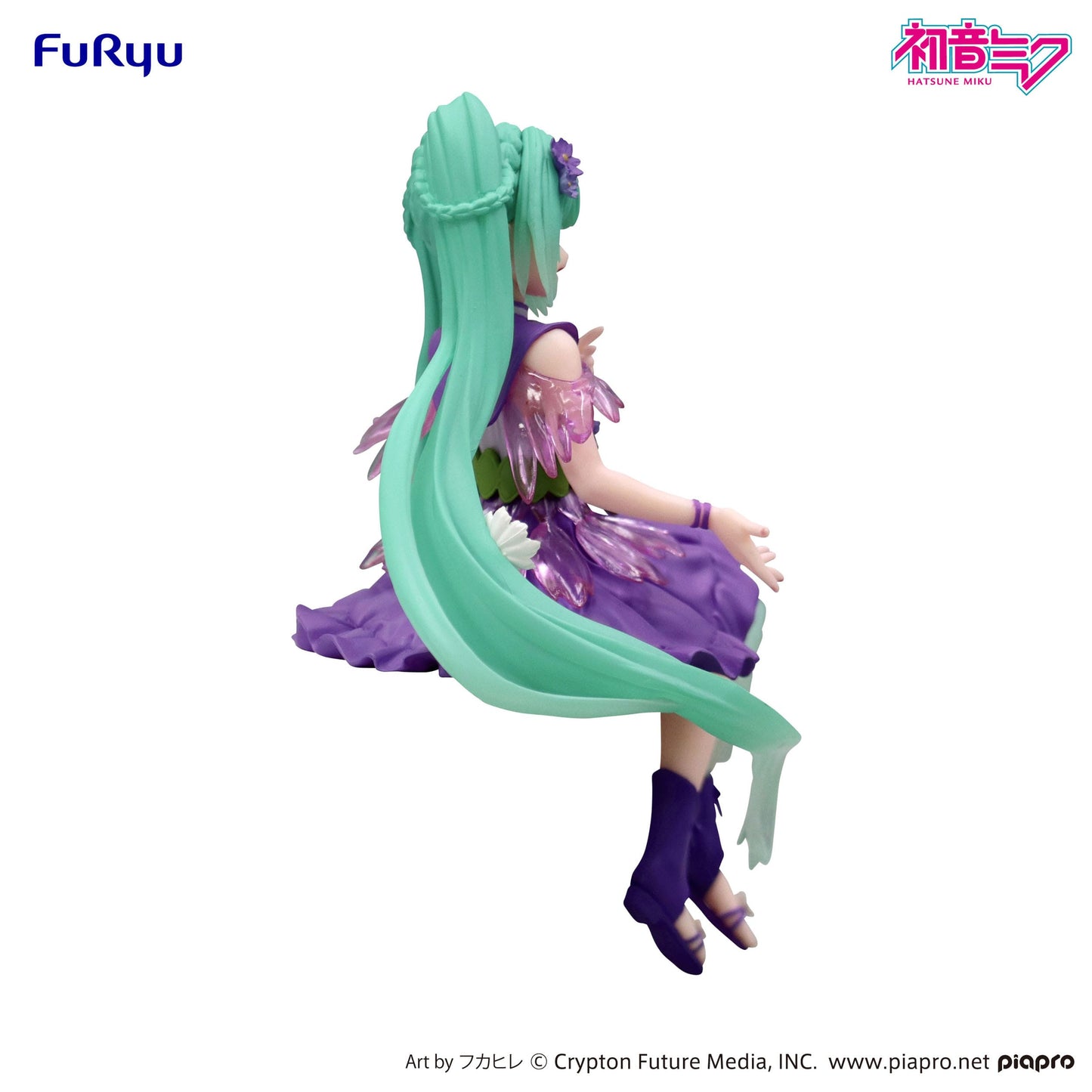 Hatsune Miku - Flower Fairy Cosmos Purple Color Ver. Noodle Stopper - FuRyu Prize
