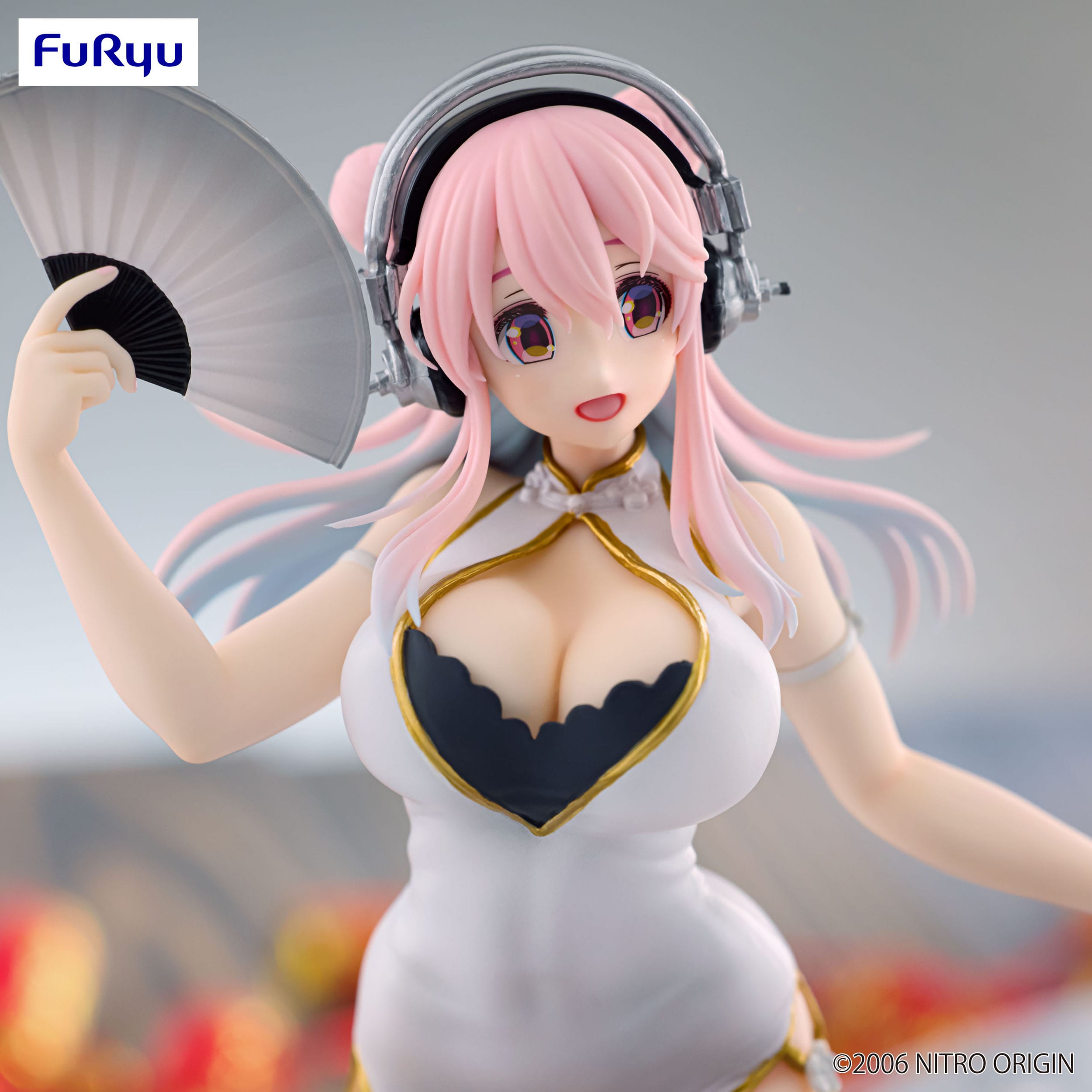 Super Sonico - Sonico White China Dress Ver. Trio-Try-iT - FuRyu Prize