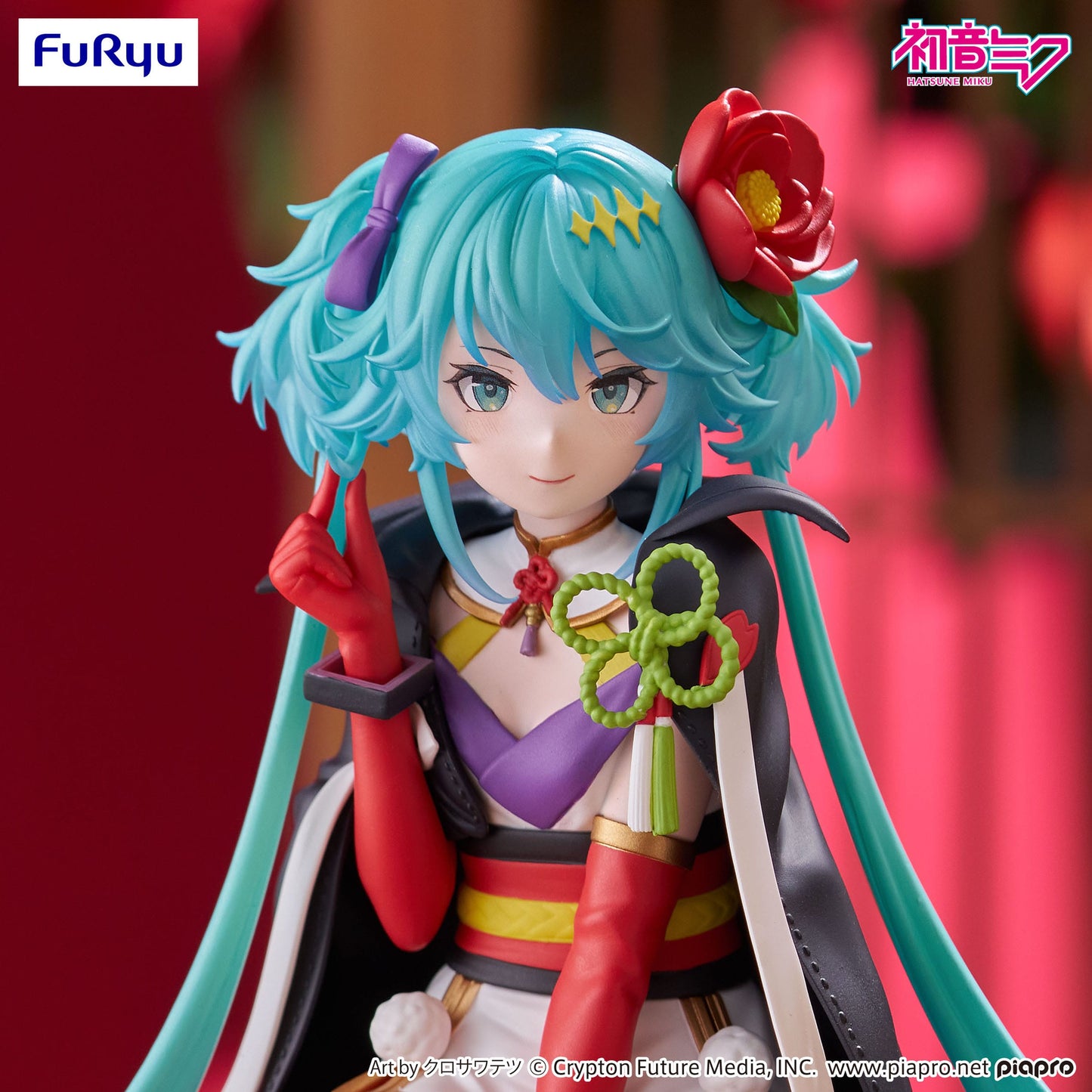 Hatsune Miku - Flower Fairy Camellia Noodle Stopper - FuRyu Prize