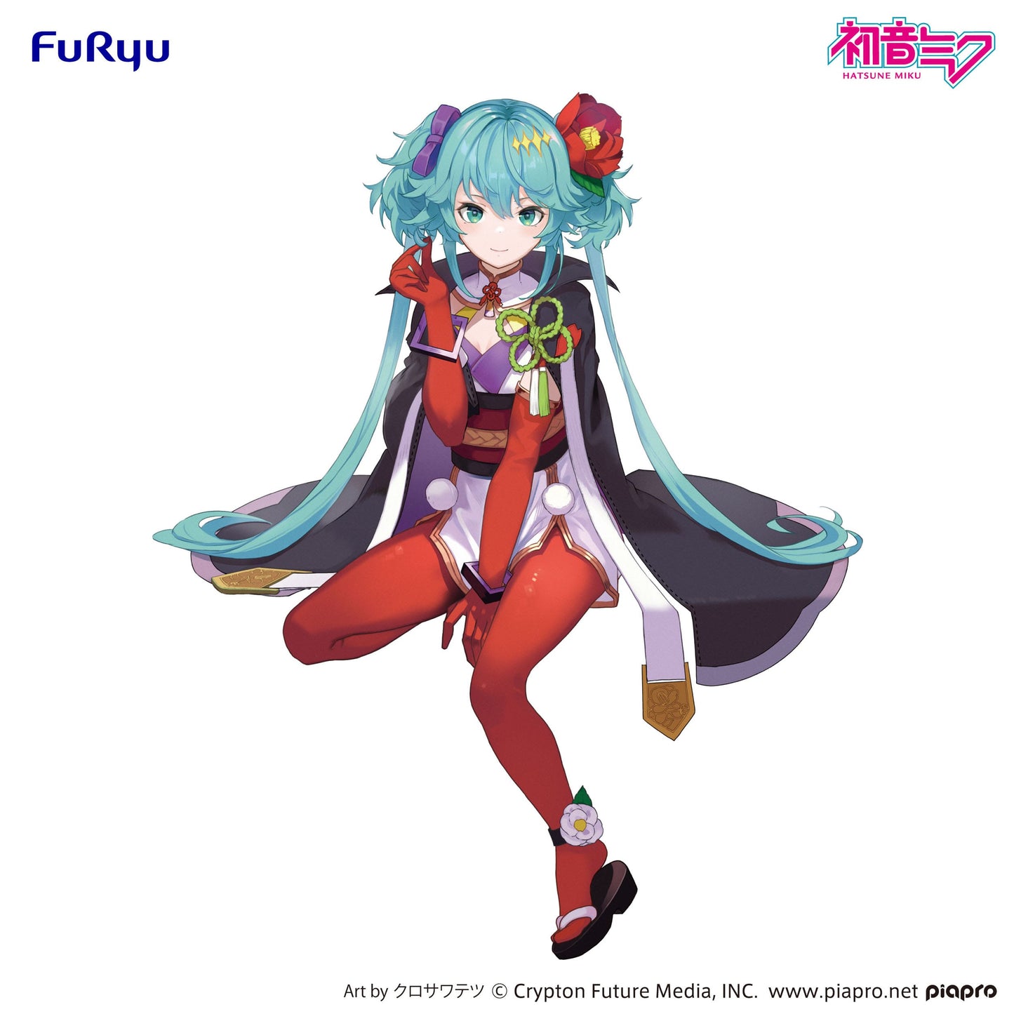 Hatsune Miku - Flower Fairy Camellia Noodle Stopper - FuRyu Prize