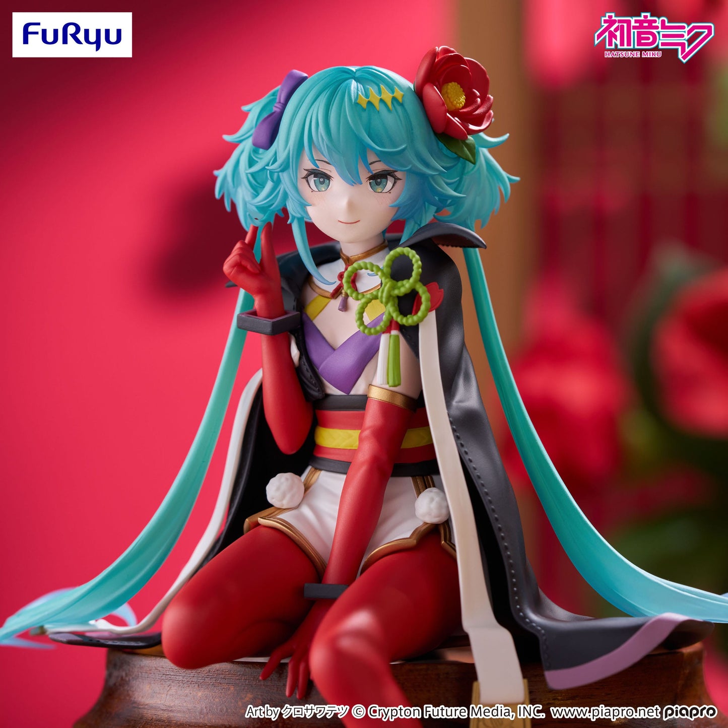 Hatsune Miku - Flower Fairy Camellia Noodle Stopper - FuRyu Prize