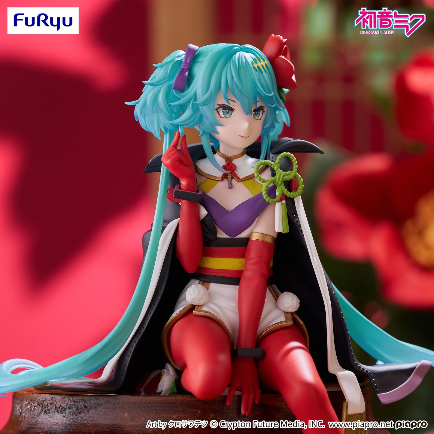Hatsune Miku - Flower Fairy Camellia Noodle Stopper - FuRyu Prize