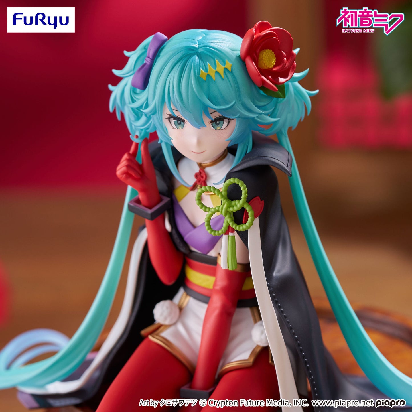 Hatsune Miku - Flower Fairy Camellia Noodle Stopper - FuRyu Prize