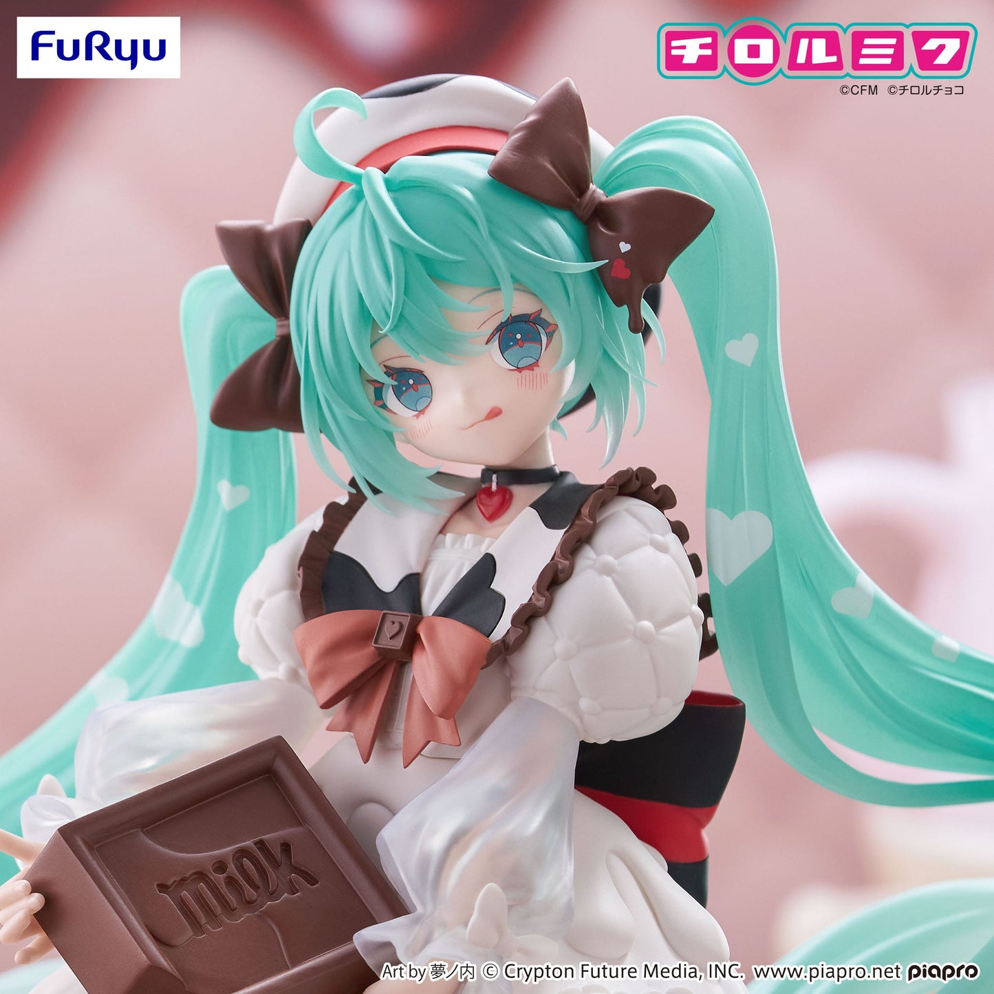Hatsune Miku - Miku x Tirol Choco Milk Ver. Trio-Try-iT  - FuRyu Prize