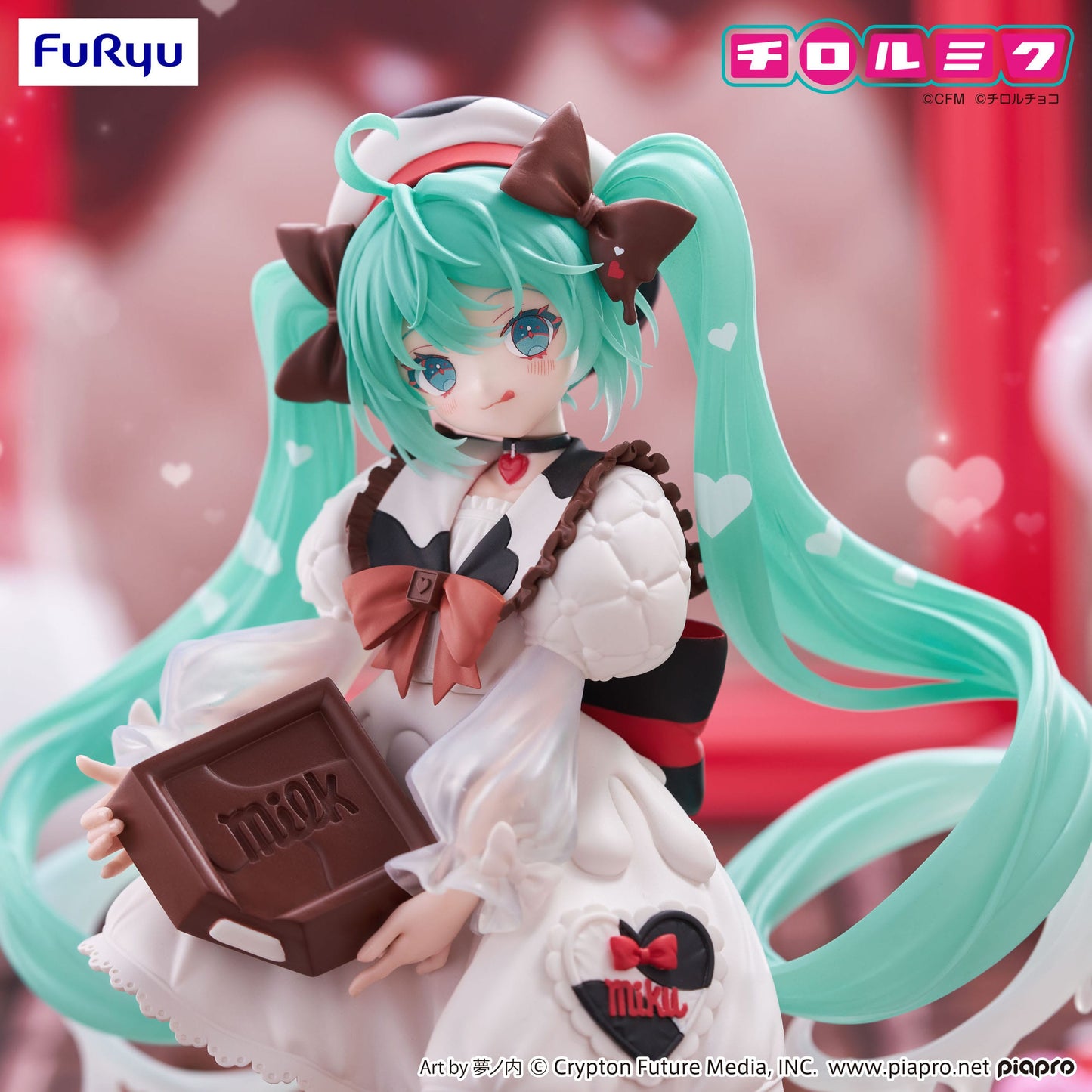 Hatsune Miku - Miku x Tirol Choco Milk Ver. Trio-Try-iT  - FuRyu Prize