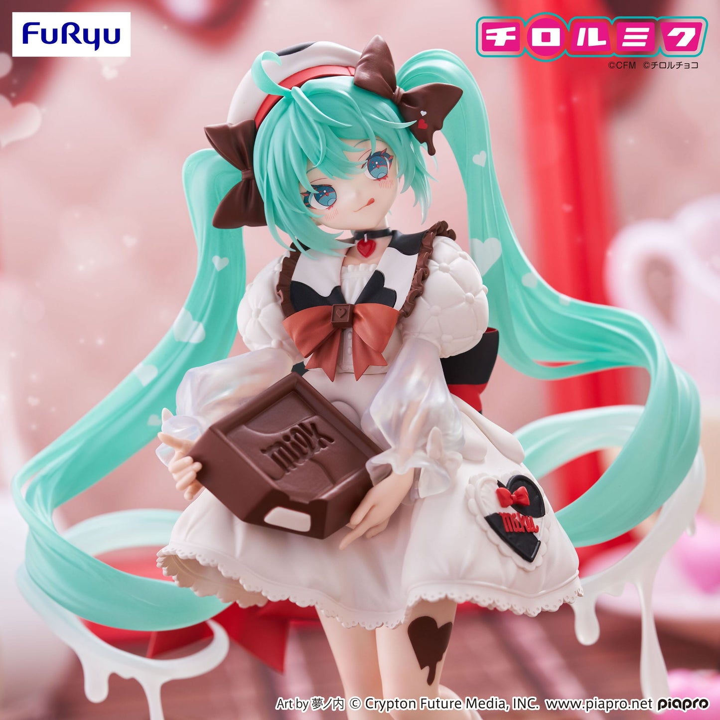Hatsune Miku - Miku x Tirol Choco Milk Ver. Trio-Try-iT  - FuRyu Prize