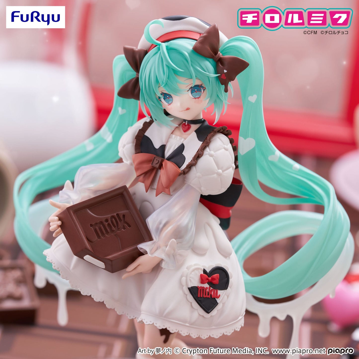 Hatsune Miku - Miku x Tirol Choco Milk Ver. Trio-Try-iT  - FuRyu Prize