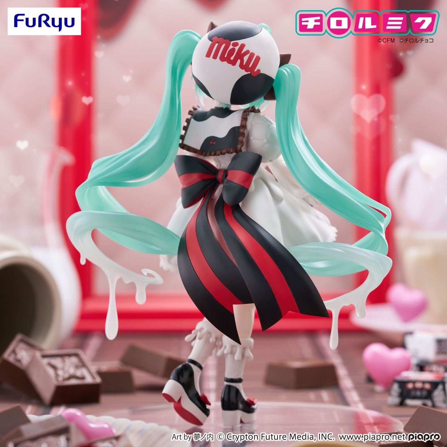 Hatsune Miku - Miku x Tirol Choco Milk Ver. Trio-Try-iT  - FuRyu Prize