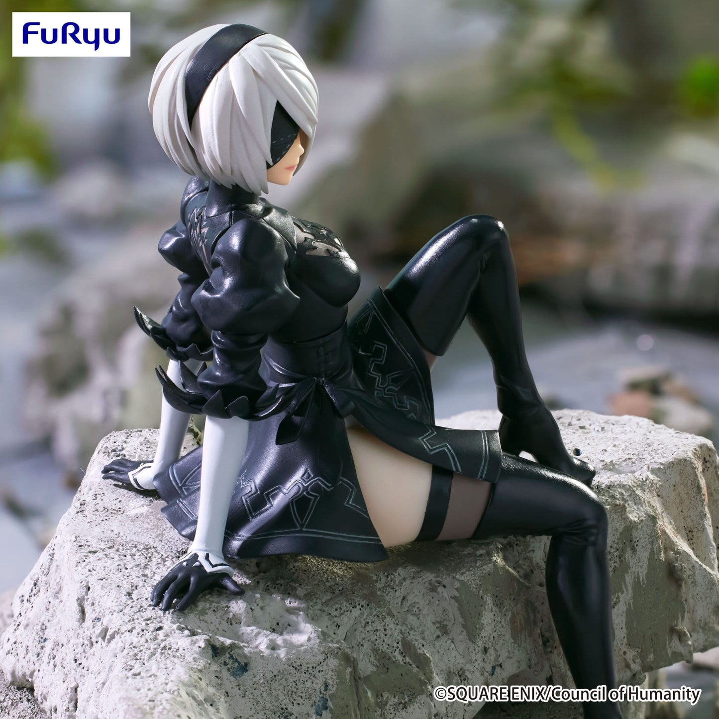 NieR:Automata Ver1.1a - 2B (YoRHa No.2 Type B) Noodle Stopper - FuRyu Prize