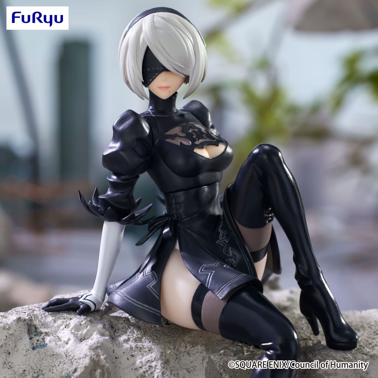 NieR:Automata Ver1.1a - 2B (YoRHa No.2 Type B) Noodle Stopper - FuRyu Prize